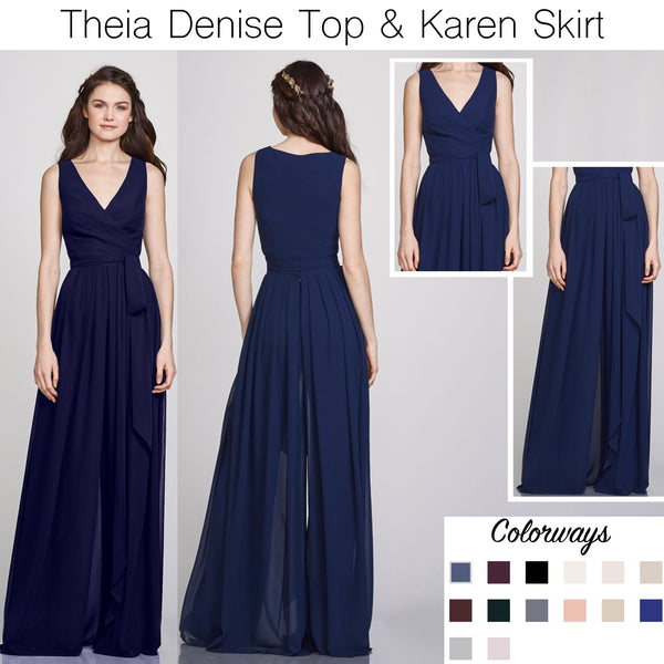 Theia Denise Top & Karen Skirt